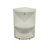 Soap dish for corner shower