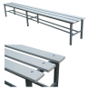 Bench for tennis court