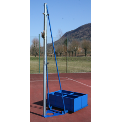 Impianto volley con cassoni zavorrati