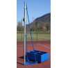 Volleyball system with ballasted chests