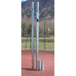 Volleyball equipment for outdoor use