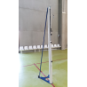 Trasportable aluminium volleyball system TUV CERTIFICATE IN ACCORDING TO UNI EN 1271