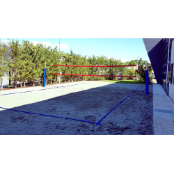 Beach volleyball/tennis equipment 50 mm