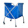 Folding trolley for balloons