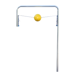 Training spike with elastic bands