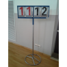 Segnapunti pallavolo a colonna con tabelle Meteore