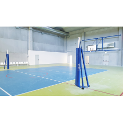Protezione imbottita per impianti da pallavolo