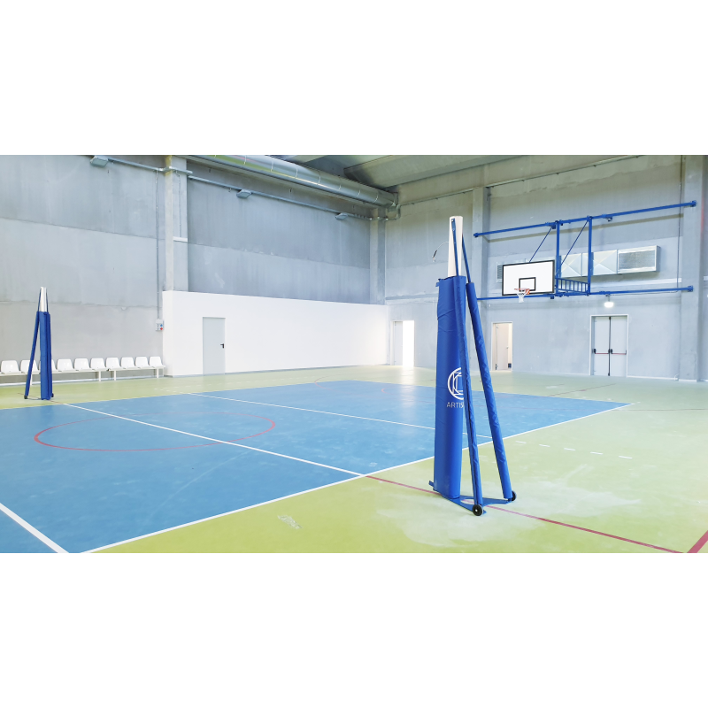 Protezione imbottita per impianti da pallavolo