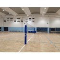 Protective padding for volleyball systems