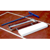 Rake leveler sand long jump