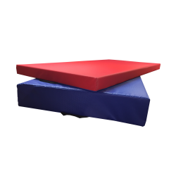 Non-slip rubber mattress for gymnastics