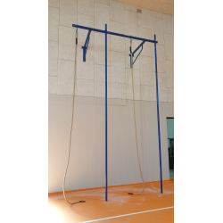 Climb stage with 2 poles and 2 ropes m.6