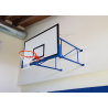 Wall-mounted basketball set overhang 320 cm