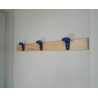 Wall hanger length 1 m, 3 hangers