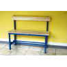 dressing bench with backrest m.1