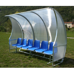 Panchina modulare 6 scocche