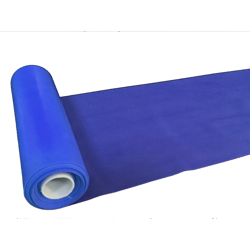 Elastic band in blue latex