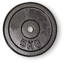 Disco in ghisa per bilanciere  10 kg.