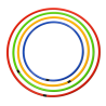 Hoop flat section diam. 70 cm