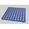 Modular plastic grid 50x50 cm blue