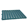 Grating in green modular plastic