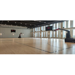 RED15 Impianto da basket oleodinamico certificato FIBA