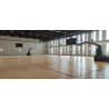 FIBA certified red 15 basketball system