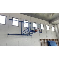 Impianto basket accostabile a parete CERTIFICATO F.I.B.A.