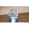 Impiato basket accostabile a parete