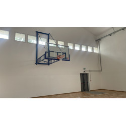 Wall mounted  basketball facility  F.I.B.A. APPROVED