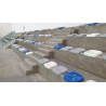 Scocca senza schienale per tribuna