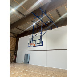 Impianto basket sollevabile a soffitto