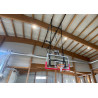 Impianto basket sollevabile a soffitto approvato FIBA