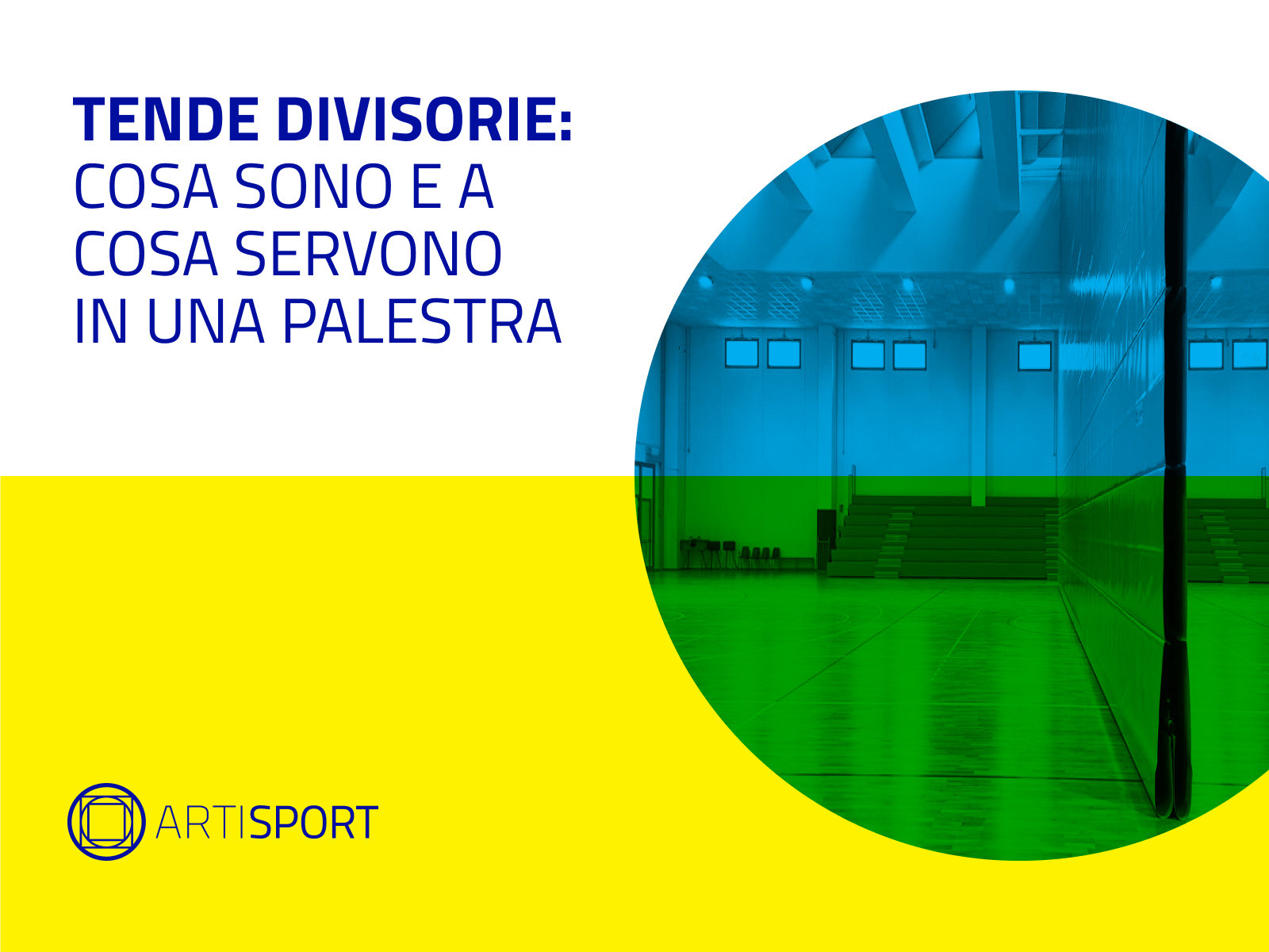 Tende divisorie: cosa sono e a cosa servono in una palestra