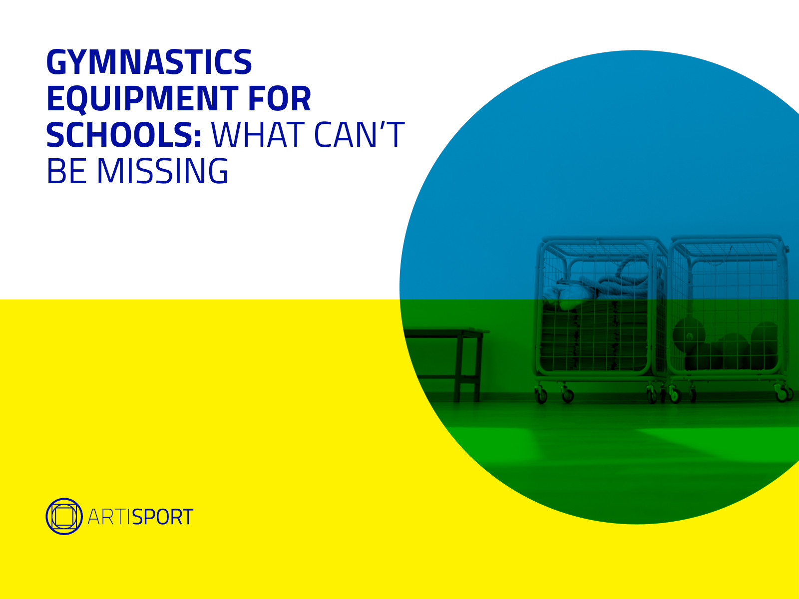 Gymnastics equipment for schools: what can’t be missing